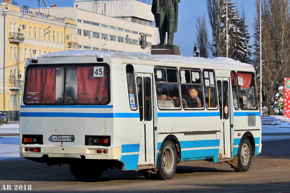 Тамбовская область, ПАЗ-4234 № Н 306 РЕ 68