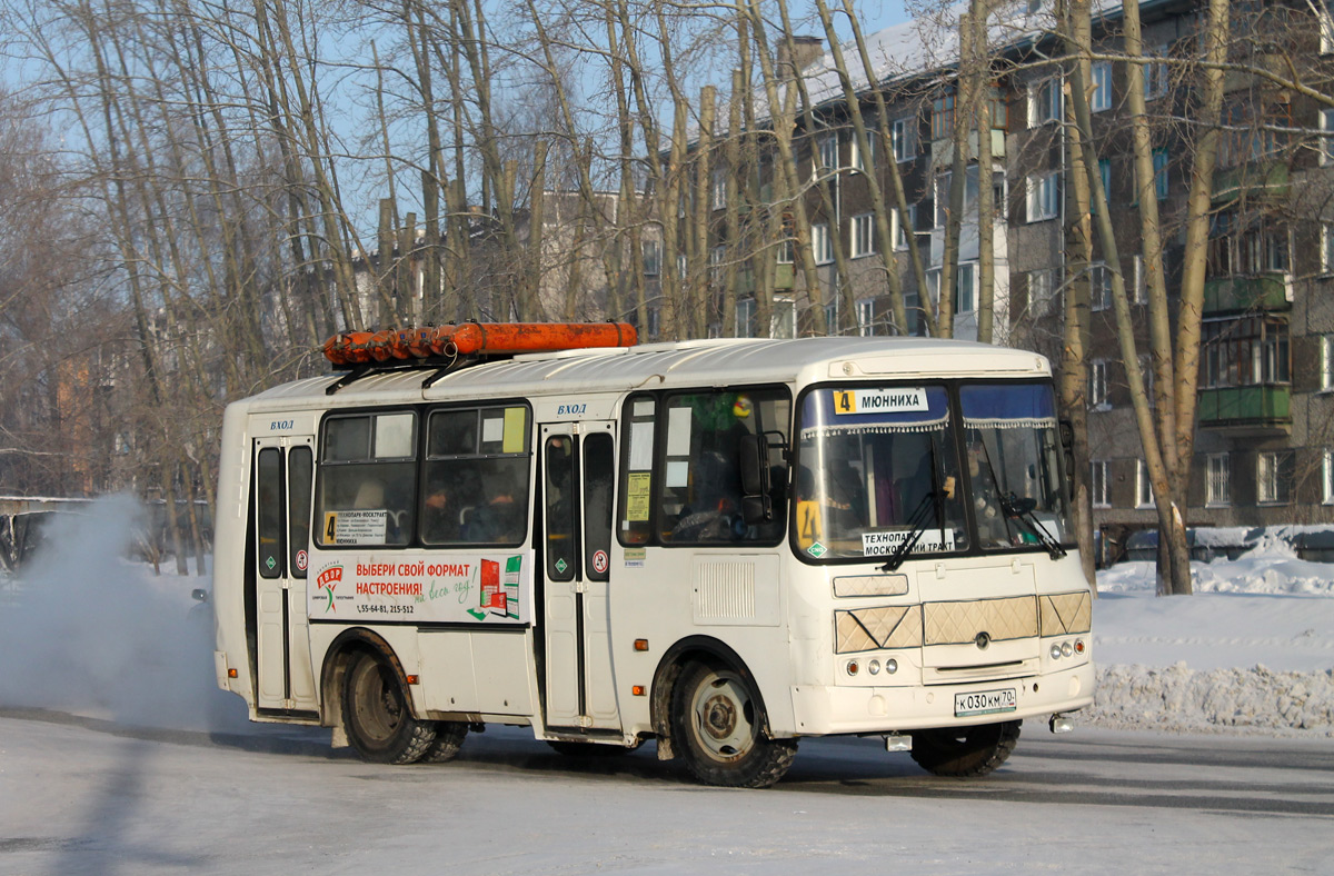 Томская область, ПАЗ-32054 № К 030 КМ 70