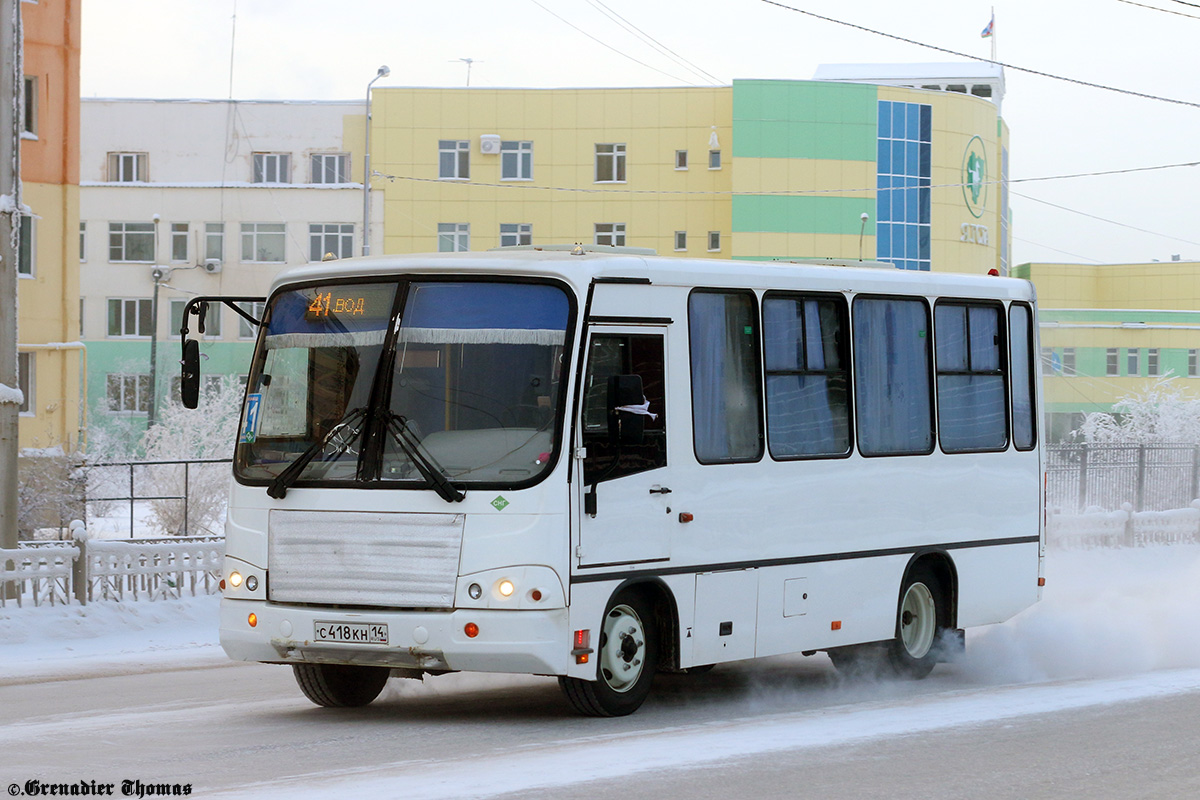 Саха (Якутия), ПАЗ-320302-08 № С 418 КН 14