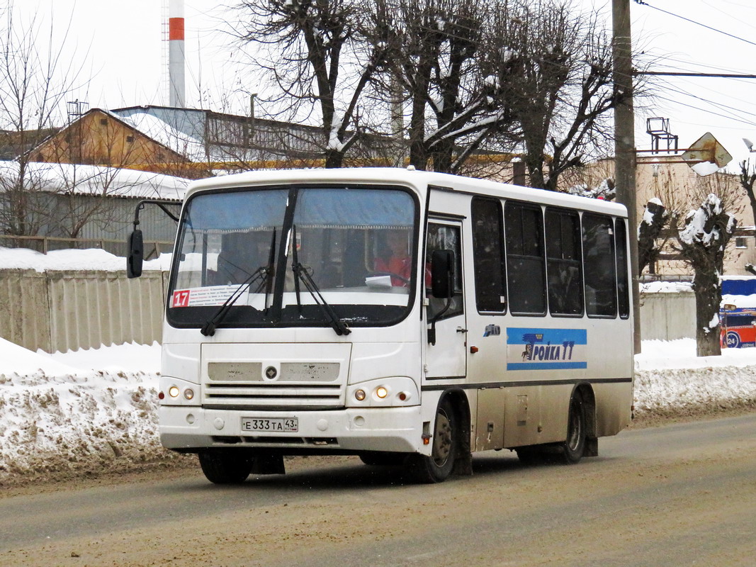 Кировская область, ПАЗ-320302-08 № Е 333 ТА 43