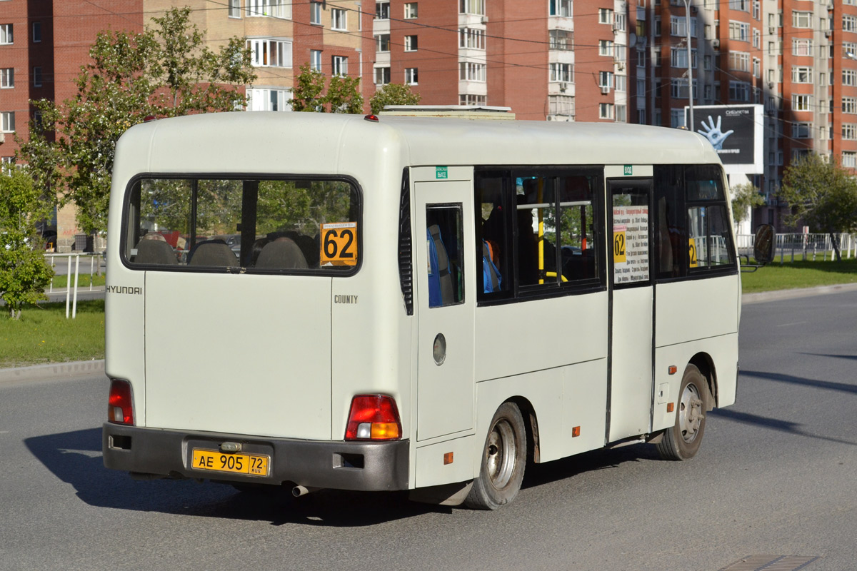 Тюменская область, Hyundai County SWB C08 (РЗГА) № АЕ 905 72