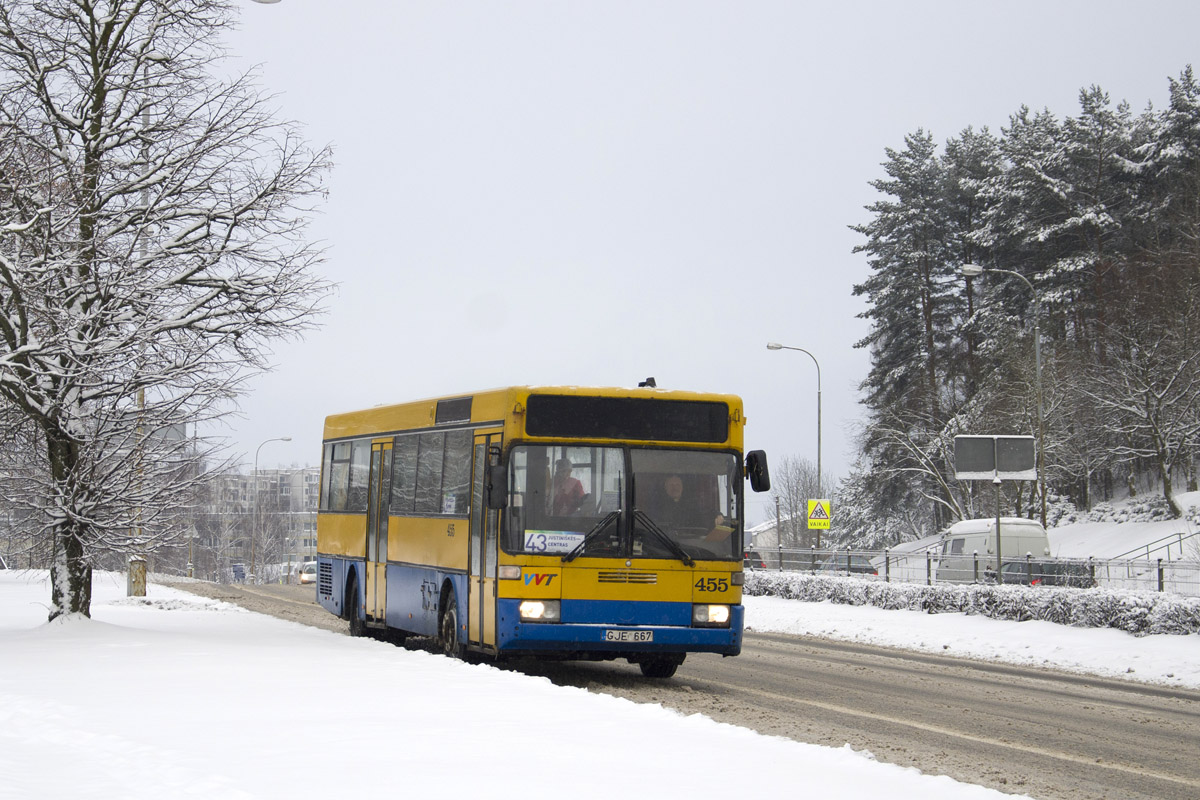 Литва, Mercedes-Benz O405 № 455