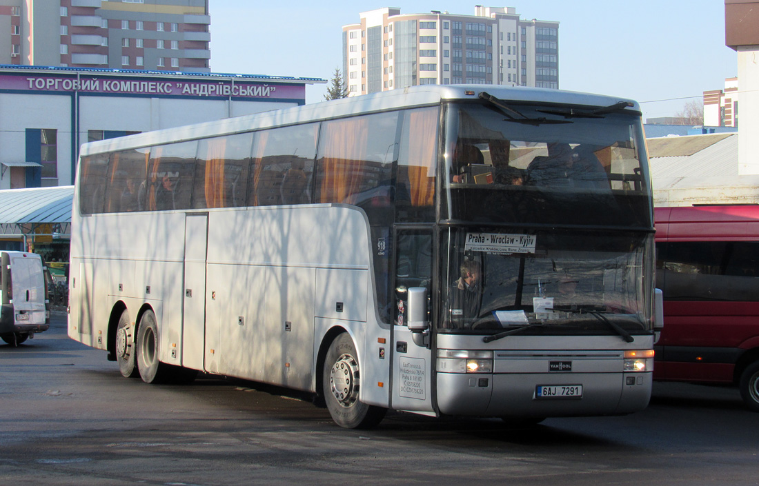 Чехия, Van Hool T918 Altano № 6AJ 7291