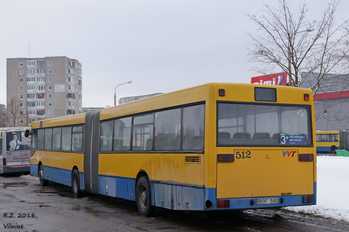 Литва, Mercedes-Benz O405GN № 512