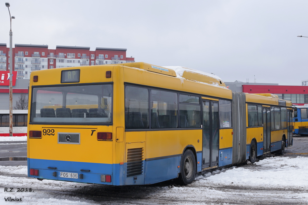 Литва, Mercedes-Benz O405GN2 CNG № 922