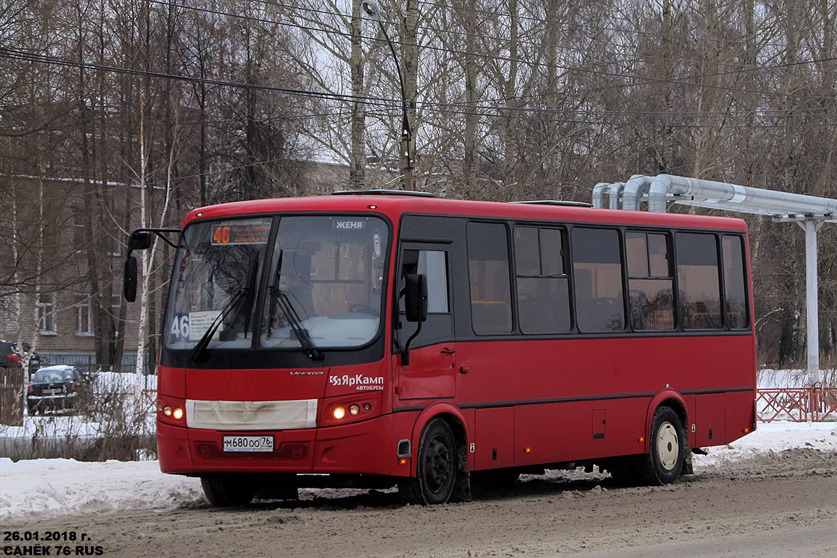 Ярославская область, ПАЗ-320412-04 "Вектор" № М 680 ОО 76