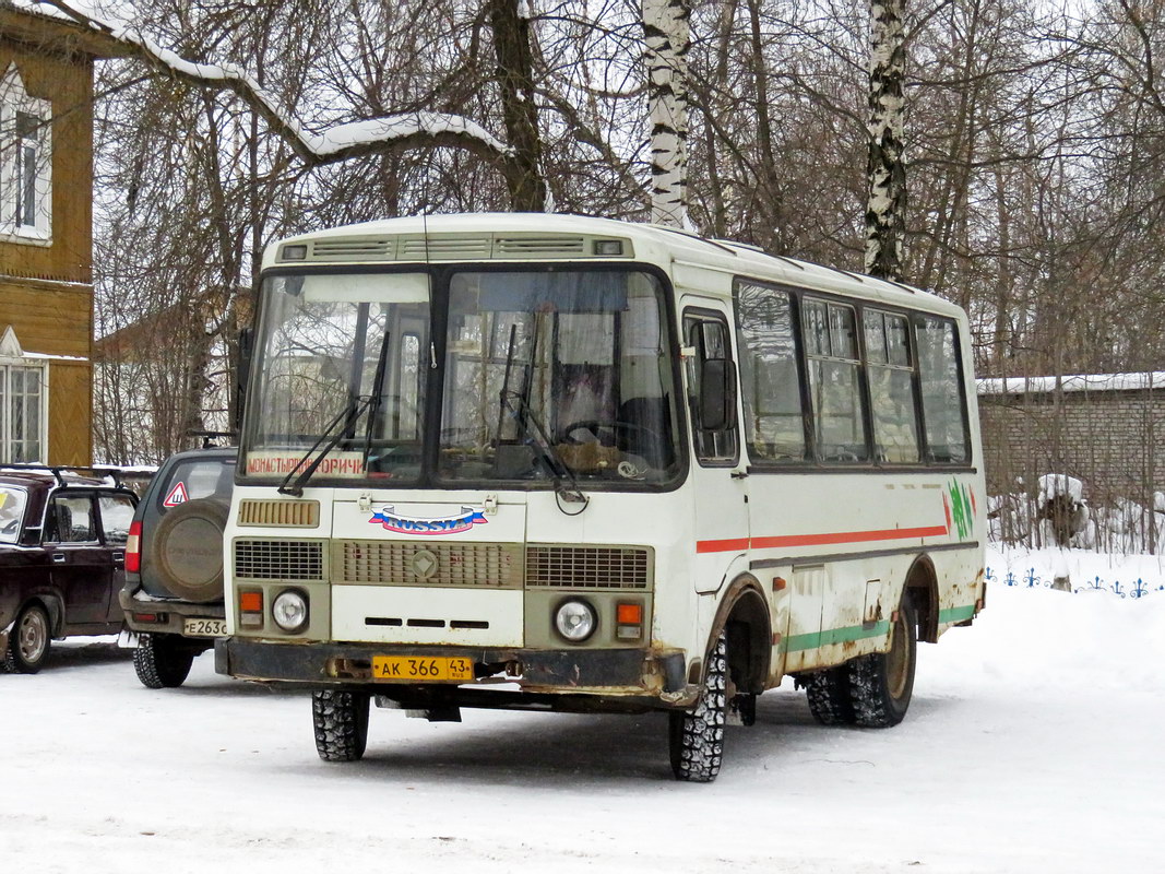 Кировская область, ПАЗ-32054 № АК 366 43