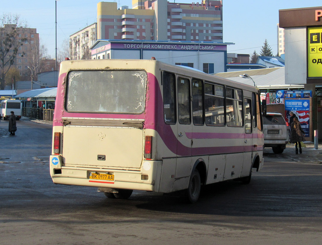 Ровненская область, БАЗ-А079.23 "Мальва" № BK 0977 AA