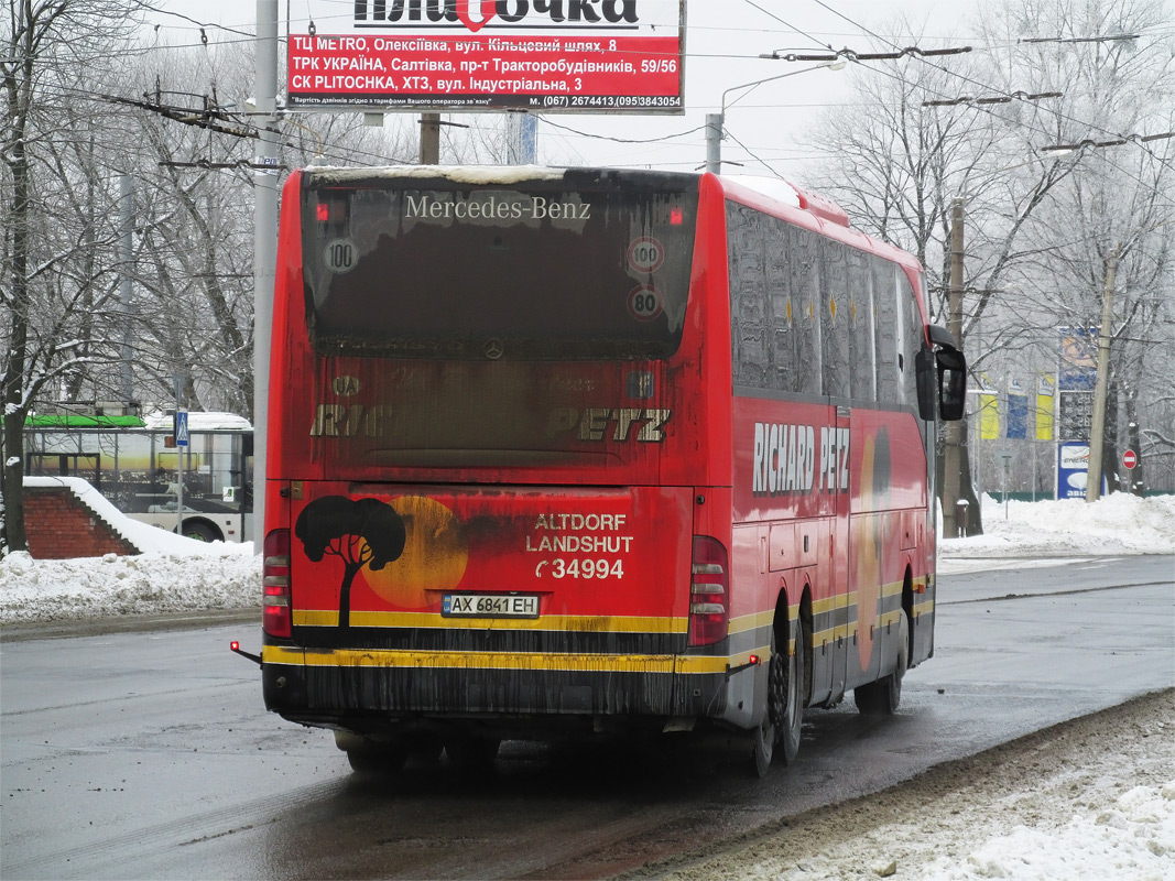 Харьковская область, Mercedes-Benz Tourismo II L 17RHD № AX 6841 EH