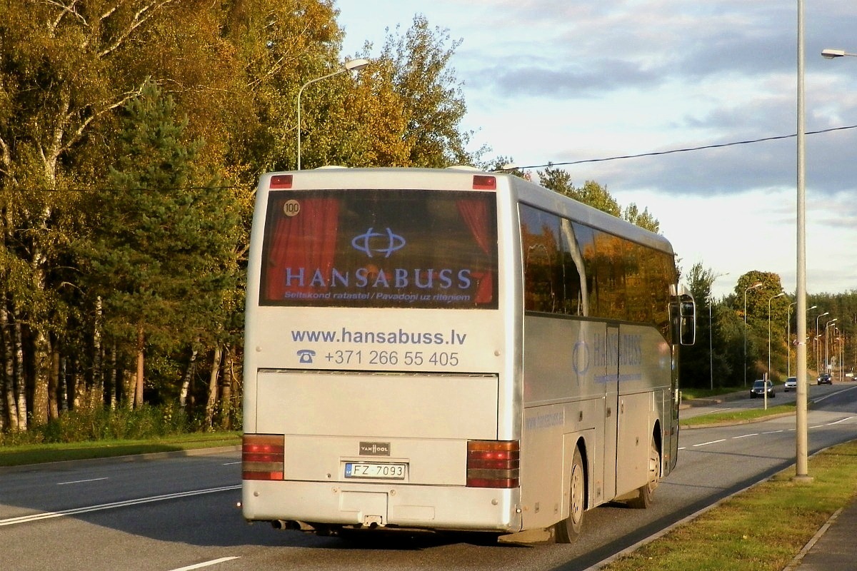 Латвия, Van Hool T915 Acron № FZ-7093