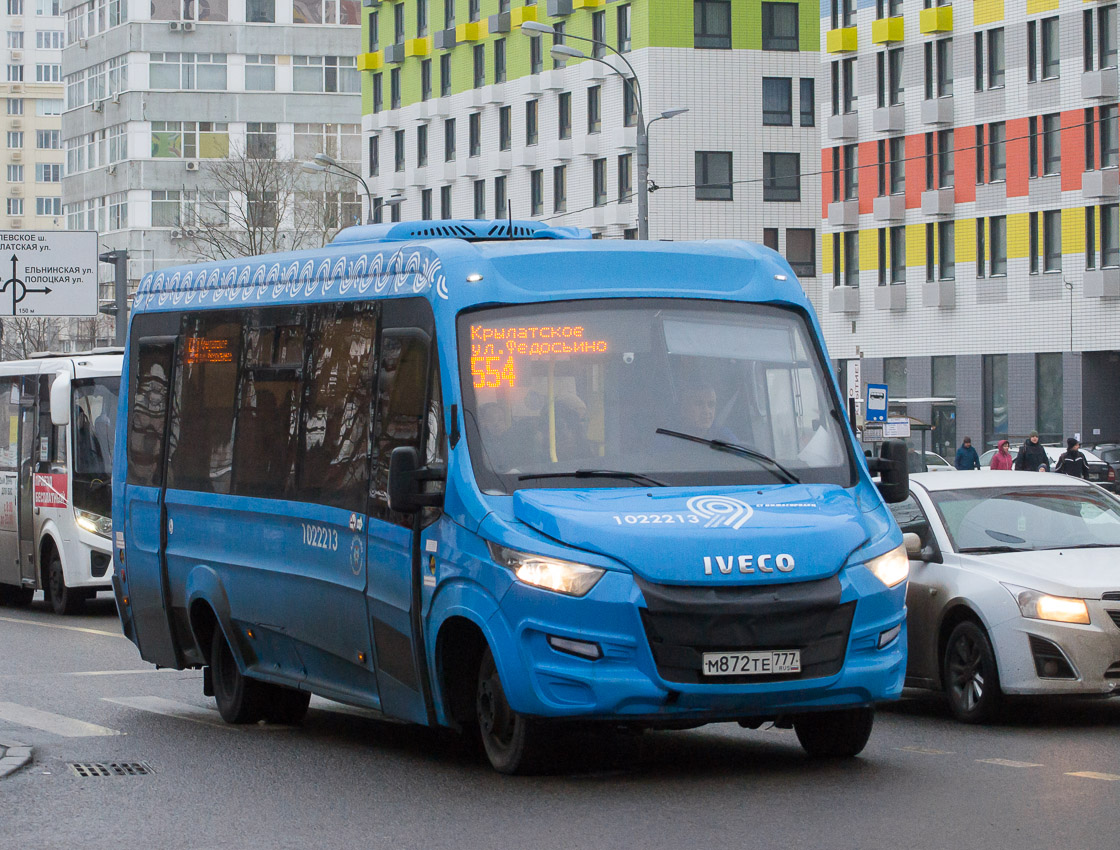 554 автобус в Москве - маршрут на карте c остановками.