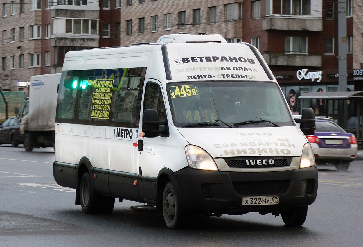 Санкт-Петербург, Нижегородец-2227UU (IVECO Daily) № Х 322 МУ 47