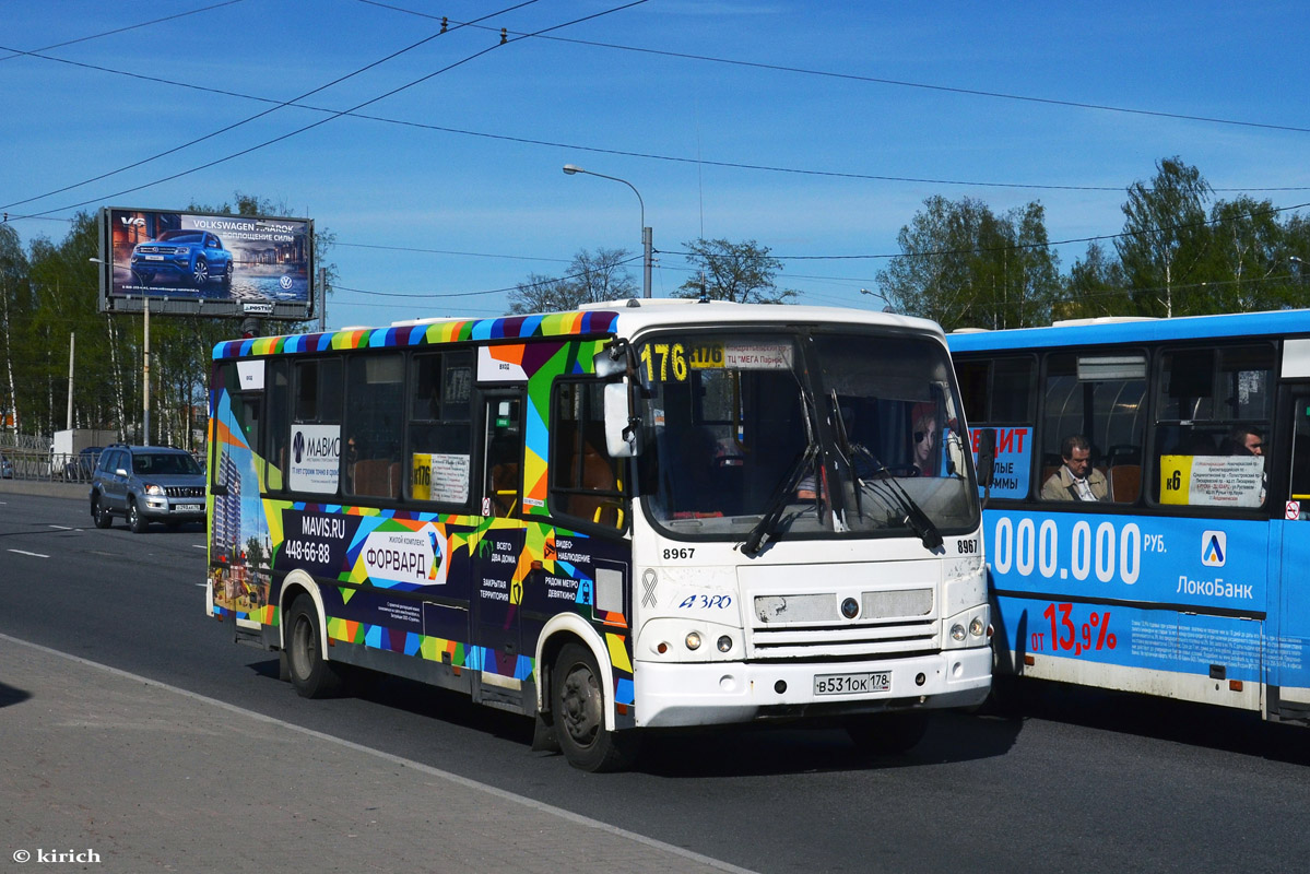 Санкт-Петербург, ПАЗ-320412-05 № 8967