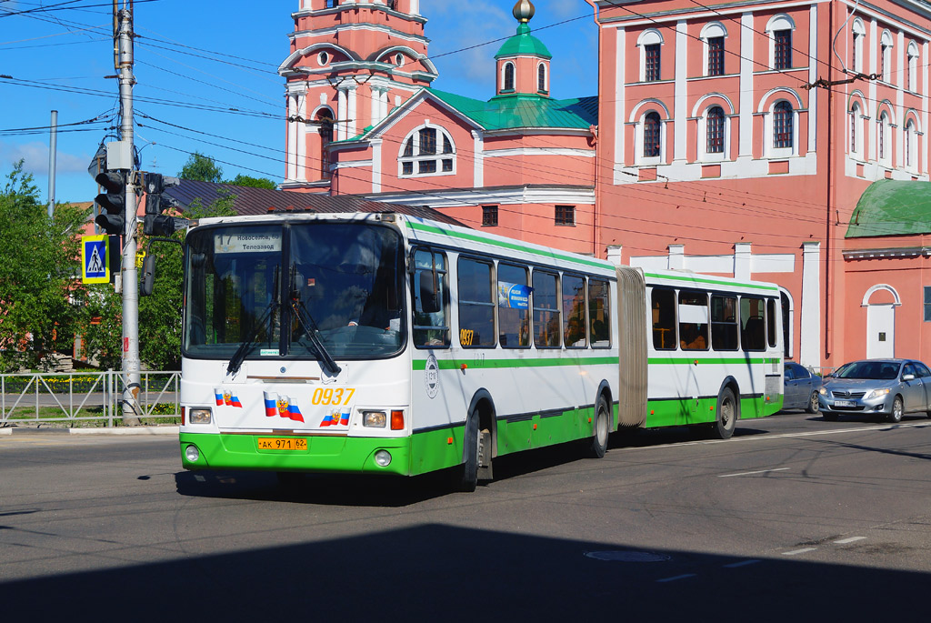 Рязанская область, ЛиАЗ-6212.00 № 0937