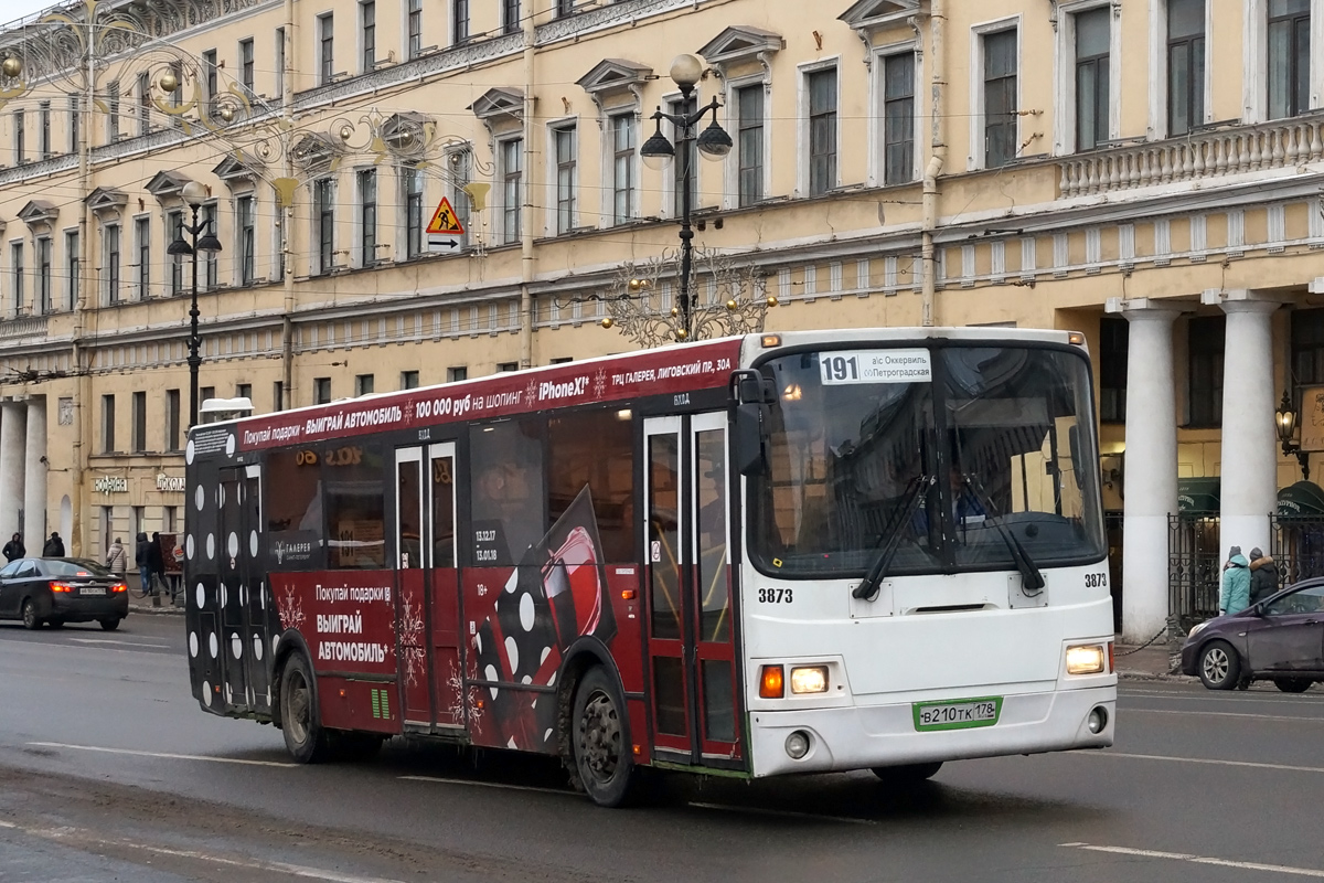 Санкт-Петербург, ЛиАЗ-5293.60 № 3873