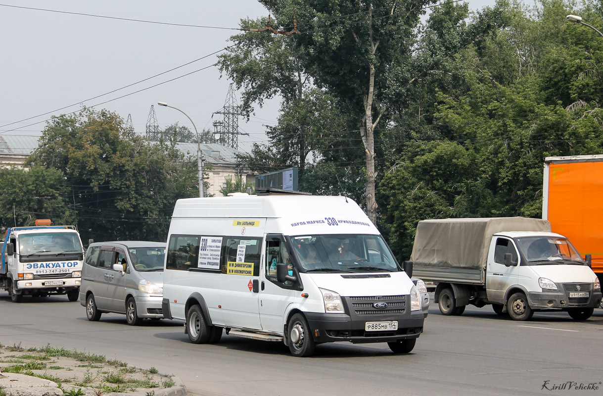 Novosibirsk region, Imya-M-3006 (Z9S) (Ford Transit) Nr. Р 885 МВ 154