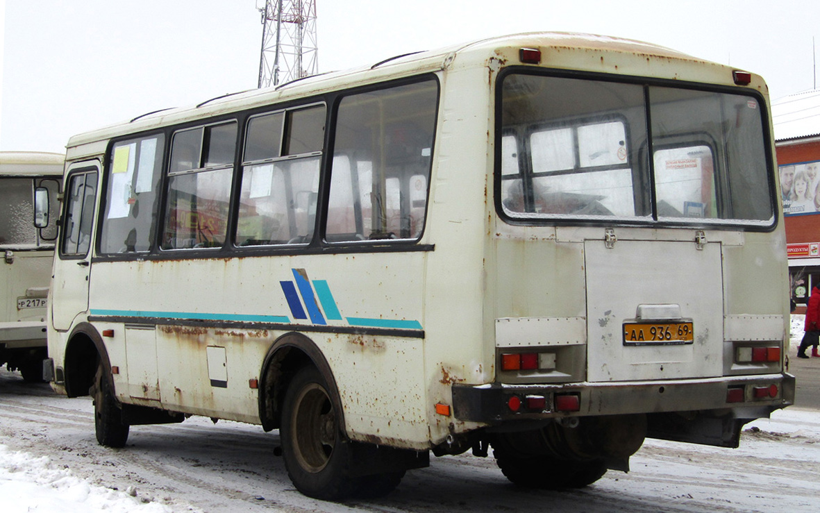 Тверская область, ПАЗ-32053 № АА 936 69