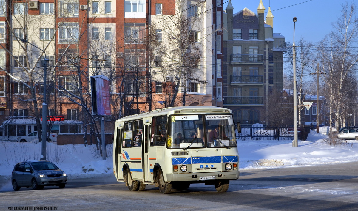 Томская область, ПАЗ-32054 № К 856 ТР 70