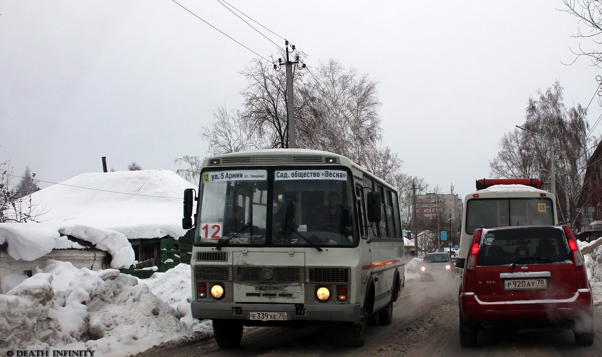 Томская область, ПАЗ-32054 № Е 339 ХЕ 70