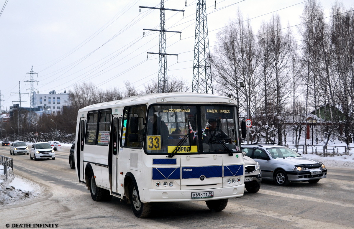 Томская область, ПАЗ-32054 № К 698 ТТ 70