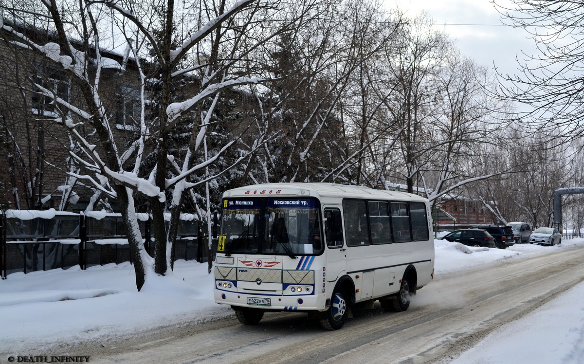 Томская вобласць, ПАЗ-32054 № Е 422 ЕВ 70