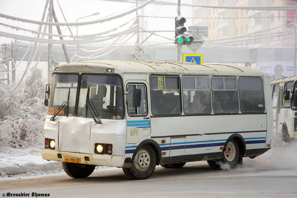 Саха (Якутия), ПАЗ-32054 № УХ 118 77