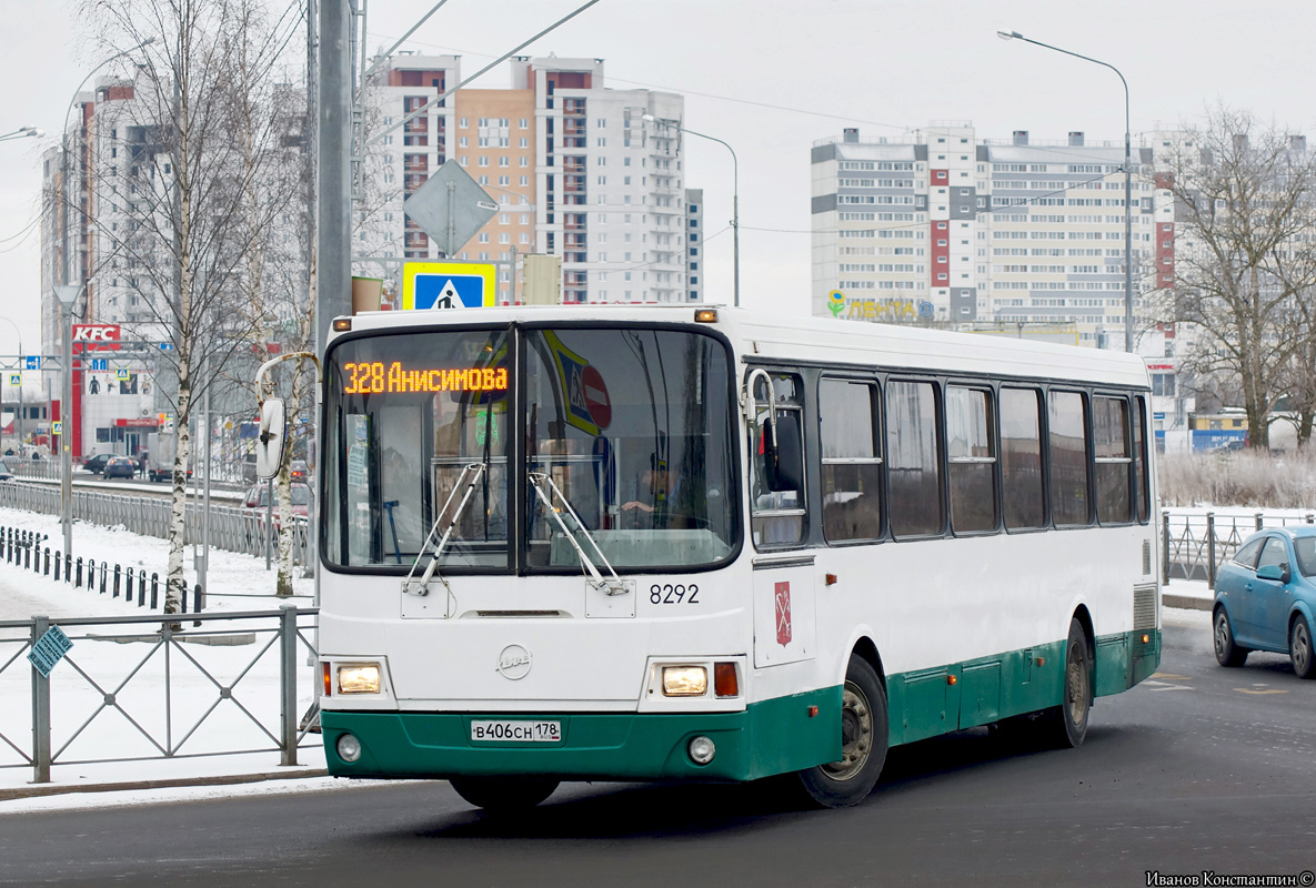 Санкт-Петербург, ЛиАЗ-5256.25 № 8292