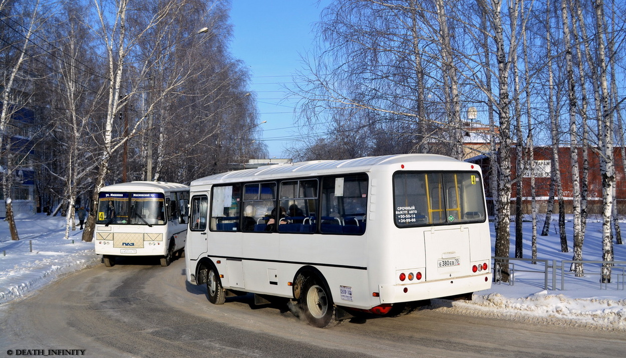 Томская область, ПАЗ-32054 № Е 380 ЕВ 70