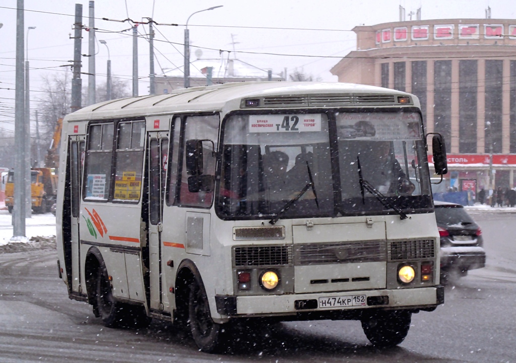 Nizhegorodskaya region, PAZ-32054 č. Н 474 КР 152