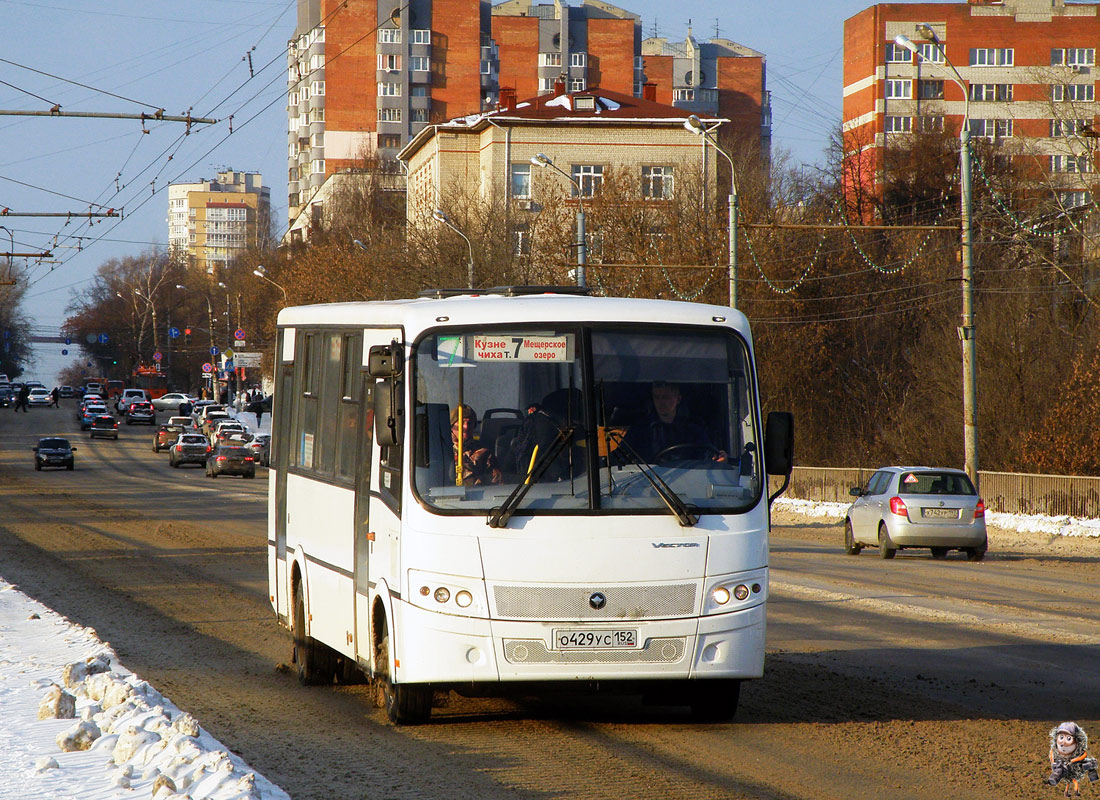 Нижегородская область, ПАЗ-320412-05 "Вектор" № О 429 УС 152