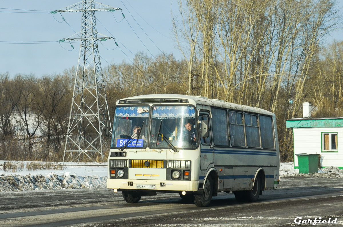 Кемеровская область - Кузбасс, ПАЗ-32054 № 105