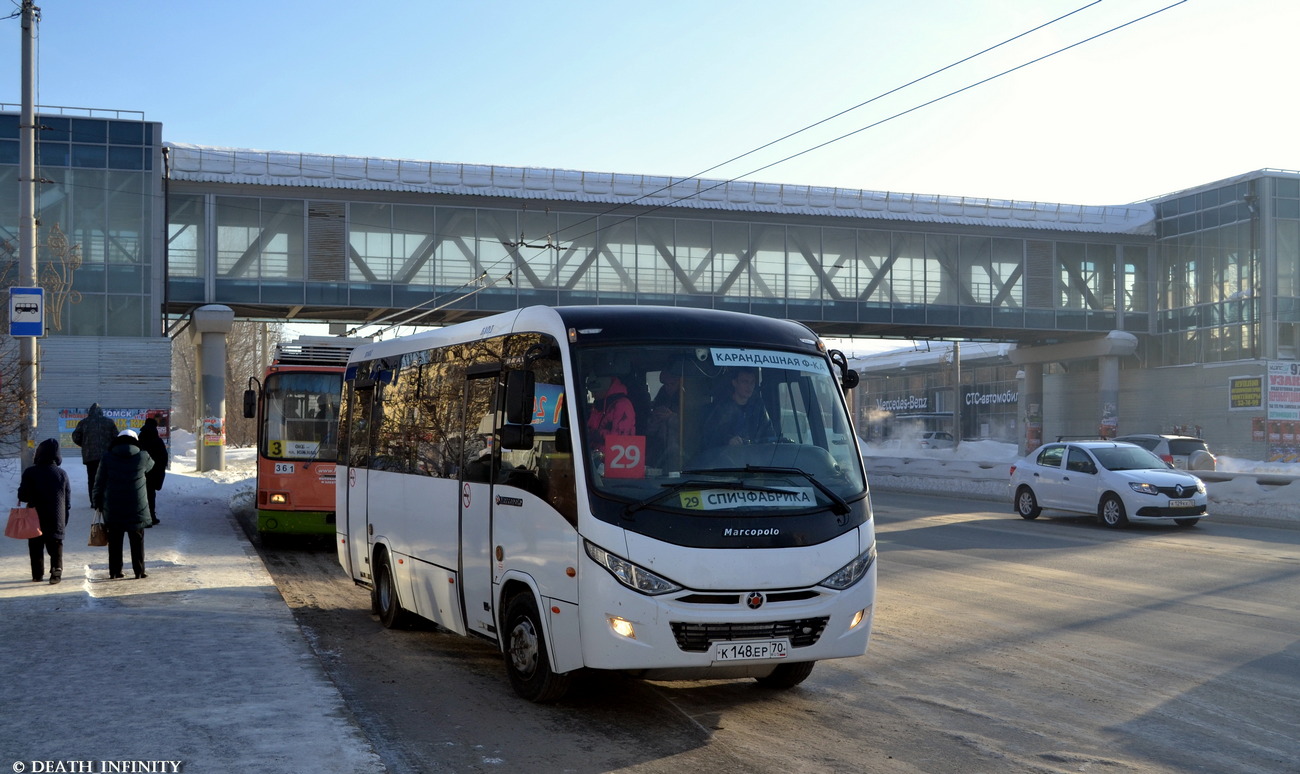 Томская область, Marcopolo Bravis 3297-20-01 № К 148 ЕР 70