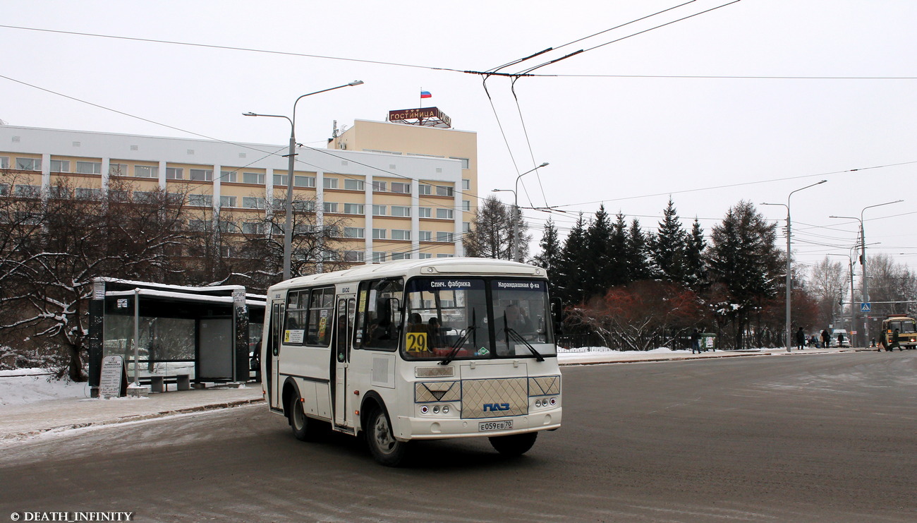 Obwód tomski, PAZ-32054 Nr Е 059 ЕВ 70