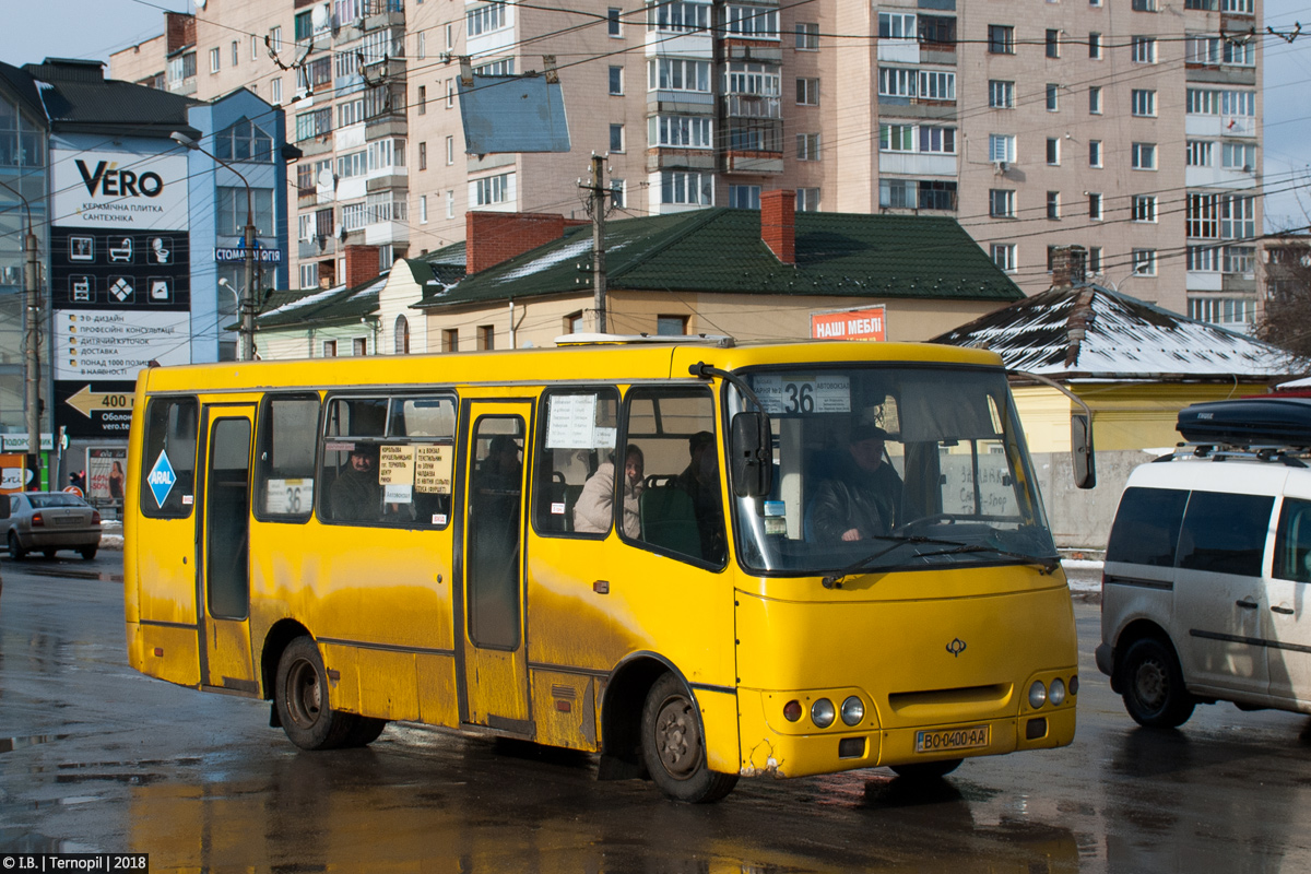 Тернопольская область, Богдан А09201 (ЛуАЗ) № BO 0400 AA