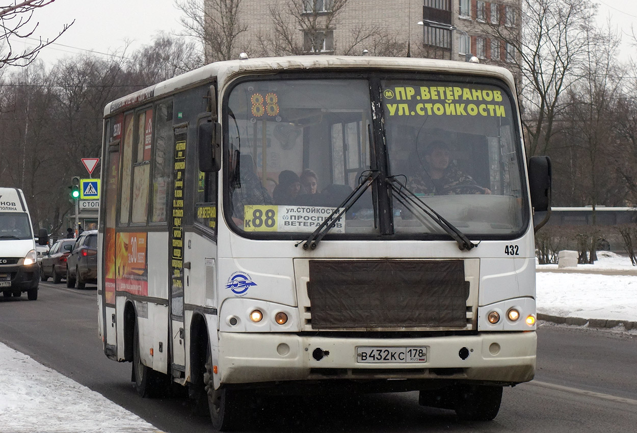 Санкт-Петербург, ПАЗ-320402-05 № 432