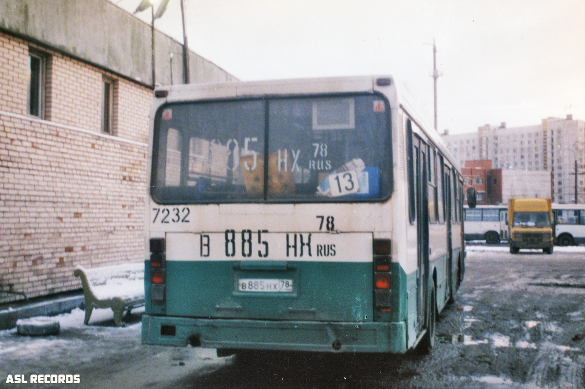 Санкт-Петербург, ЛиАЗ-5256.00 № 7232