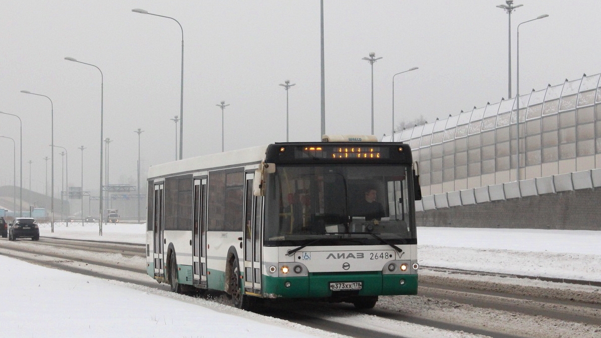 Санкт-Петербург, ЛиАЗ-5292.60 № 2648