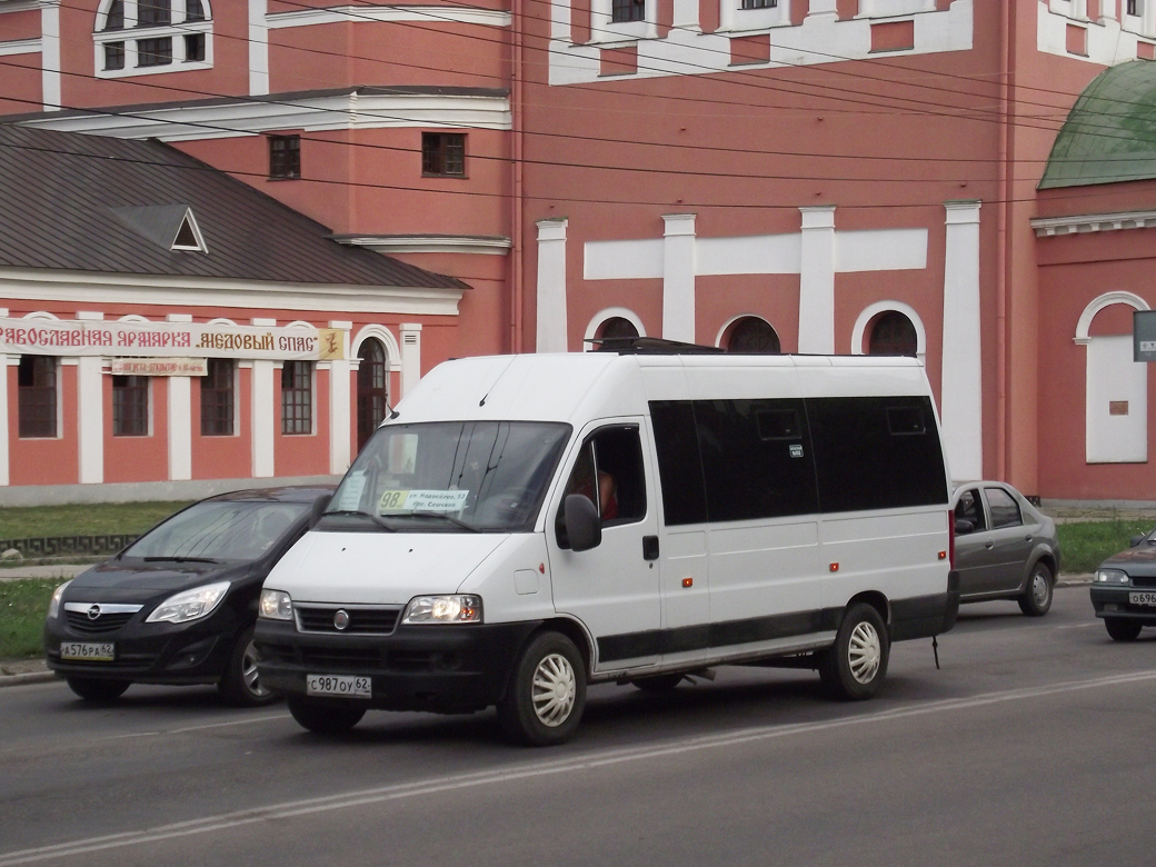 Рязанская область, FIAT Ducato 244 [RUS] № С 987 ОУ 62