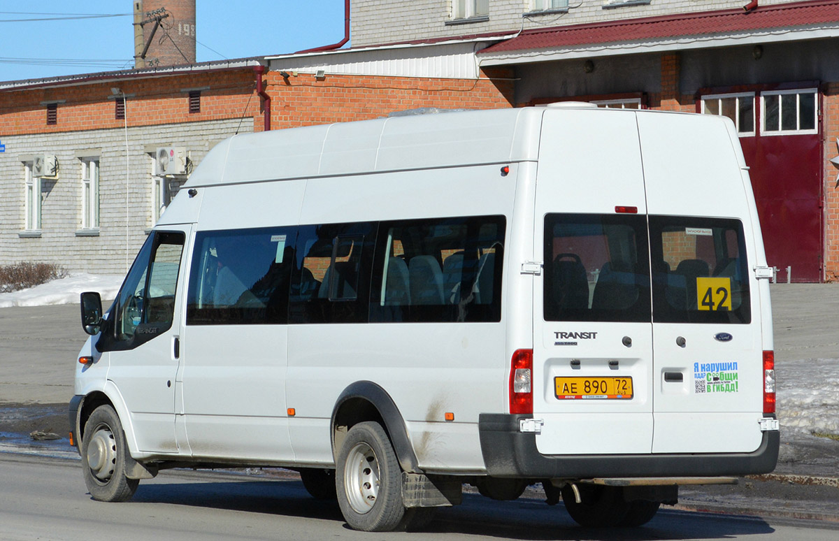 Тюменская область, Ford Transit [RUS] (Z6F.ESF.) № АЕ 890 72