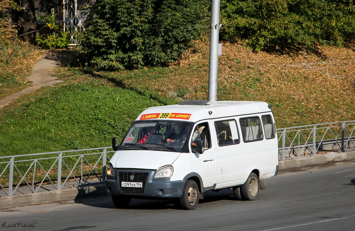 Новосибирская область, ГАЗ-322132 (XTH, X96) № С 091 НХ 154