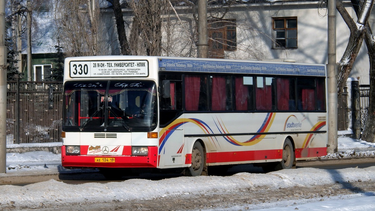 Липецкая область, Mercedes-Benz O405 № АЕ 134 48