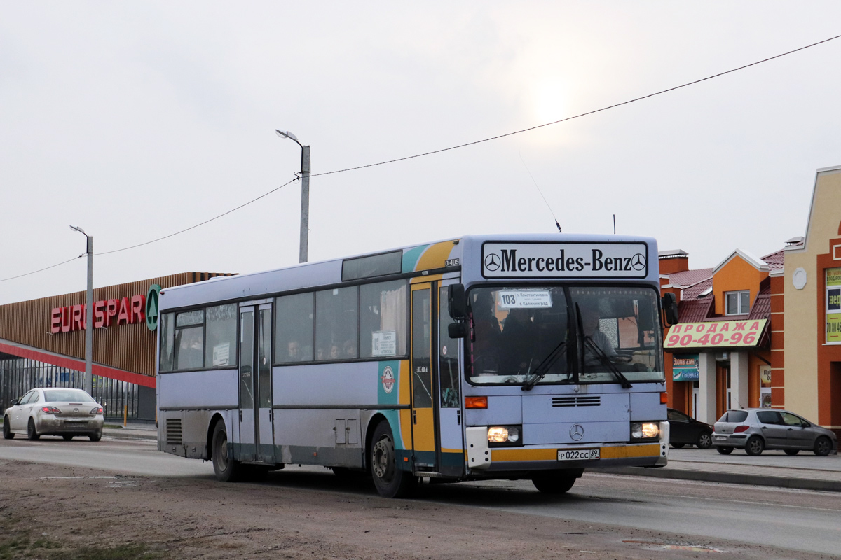 Калининградская область, Mercedes-Benz O405 № Р 022 СС 39