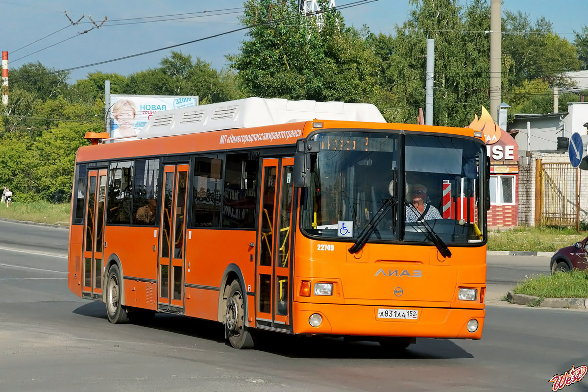 Нижегородская область, ЛиАЗ-5293.70 № 22749