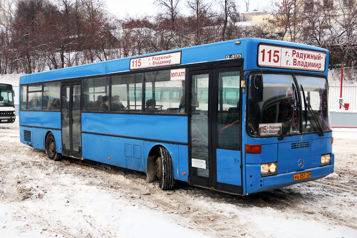 Владимирская область, Mercedes-Benz O405 № РА 057 33