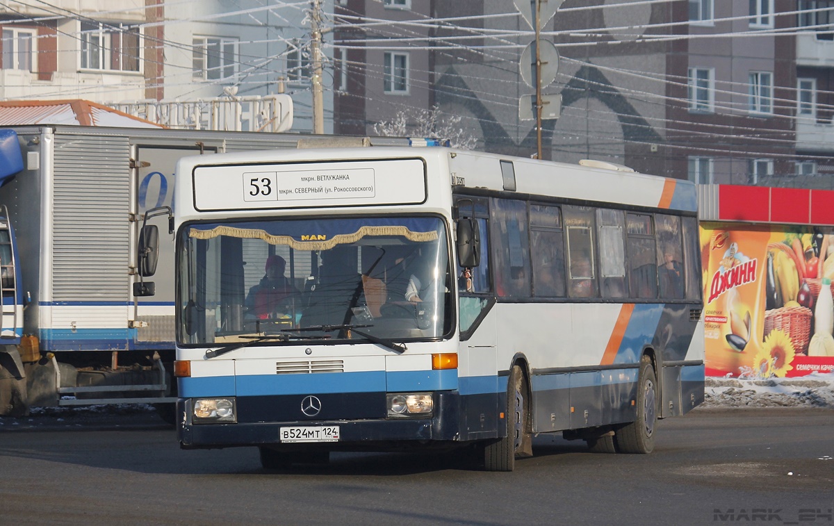 Красноярский край, Mercedes-Benz O405N № В 524 МТ 124