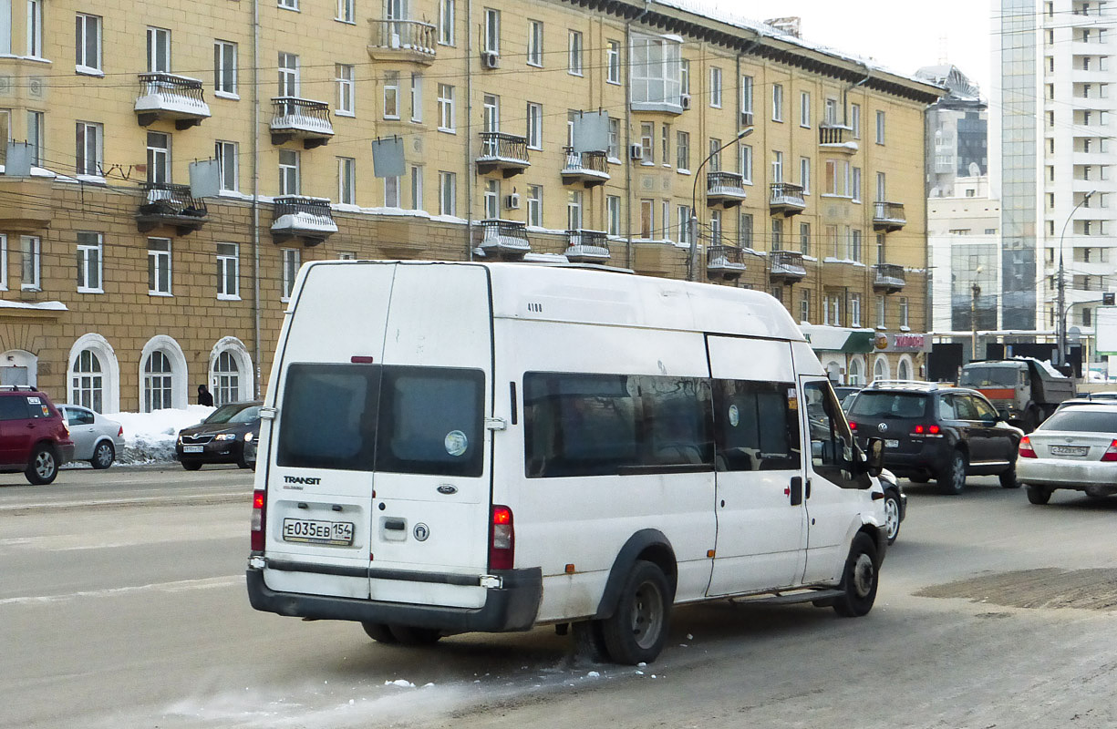 Новосибирская область, Нижегородец-222702 (Ford Transit) № Е 035 ЕВ 154