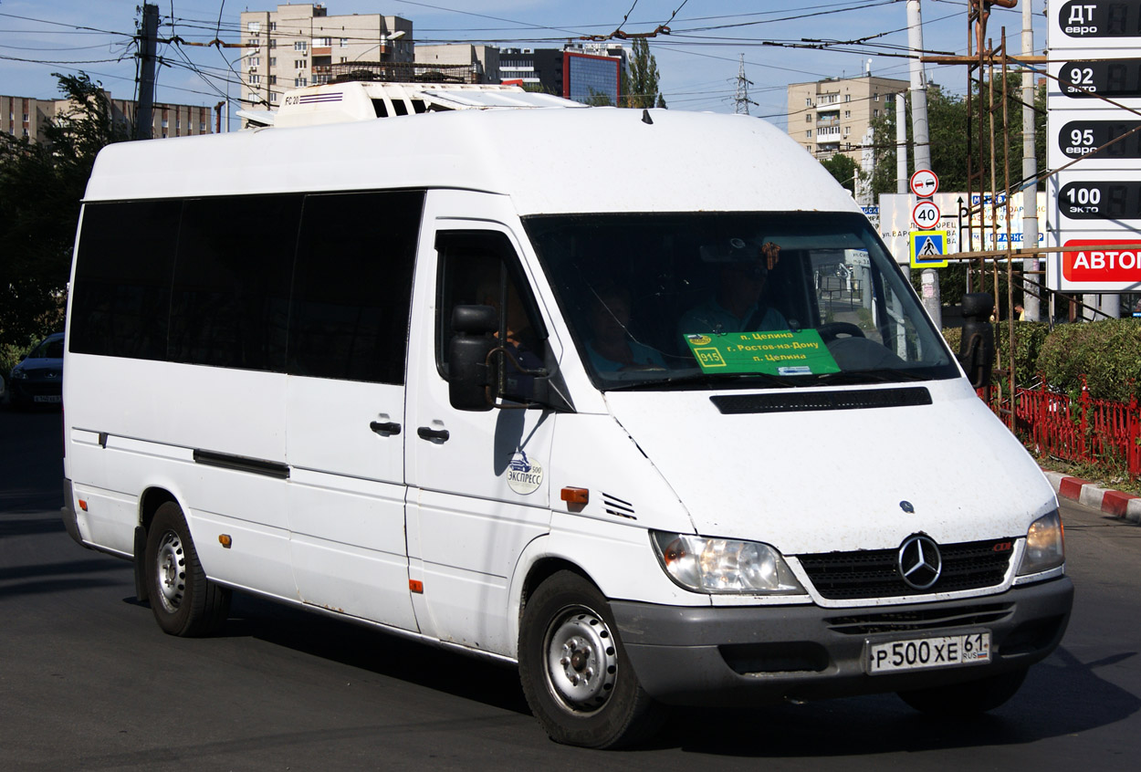 Ростовская область, Mercedes-Benz Sprinter 313CDI № Р 500 ХЕ 61 — Фото —  Автобусный транспорт