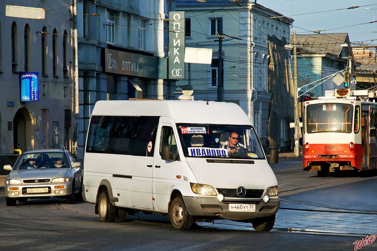 Маршруты городского транспорта города Иваново на карте