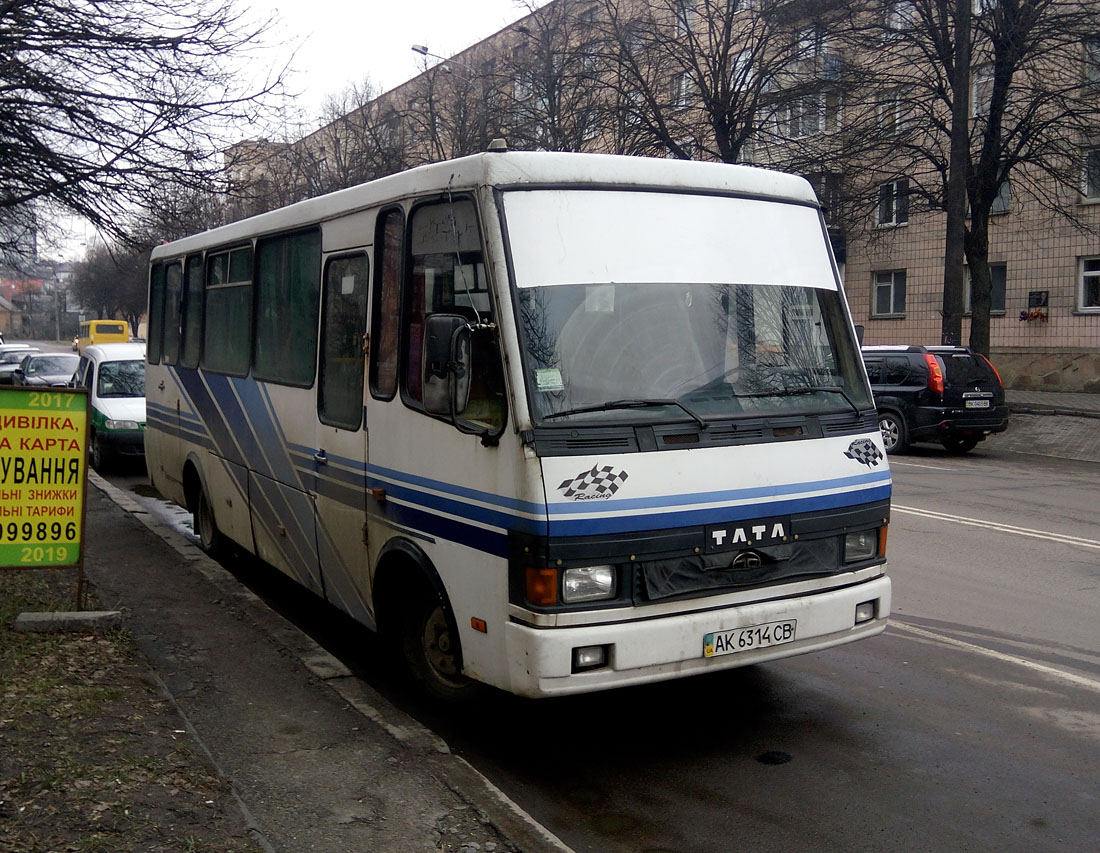 Ровненская область, БАЗ-А079.20 "Эталон" № AK 6314 CB