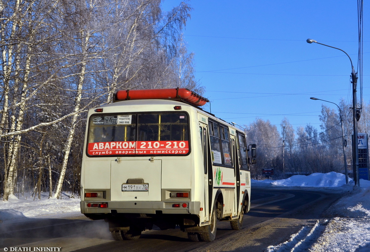 Томская область, ПАЗ-32054 № М 191 ВХ 70